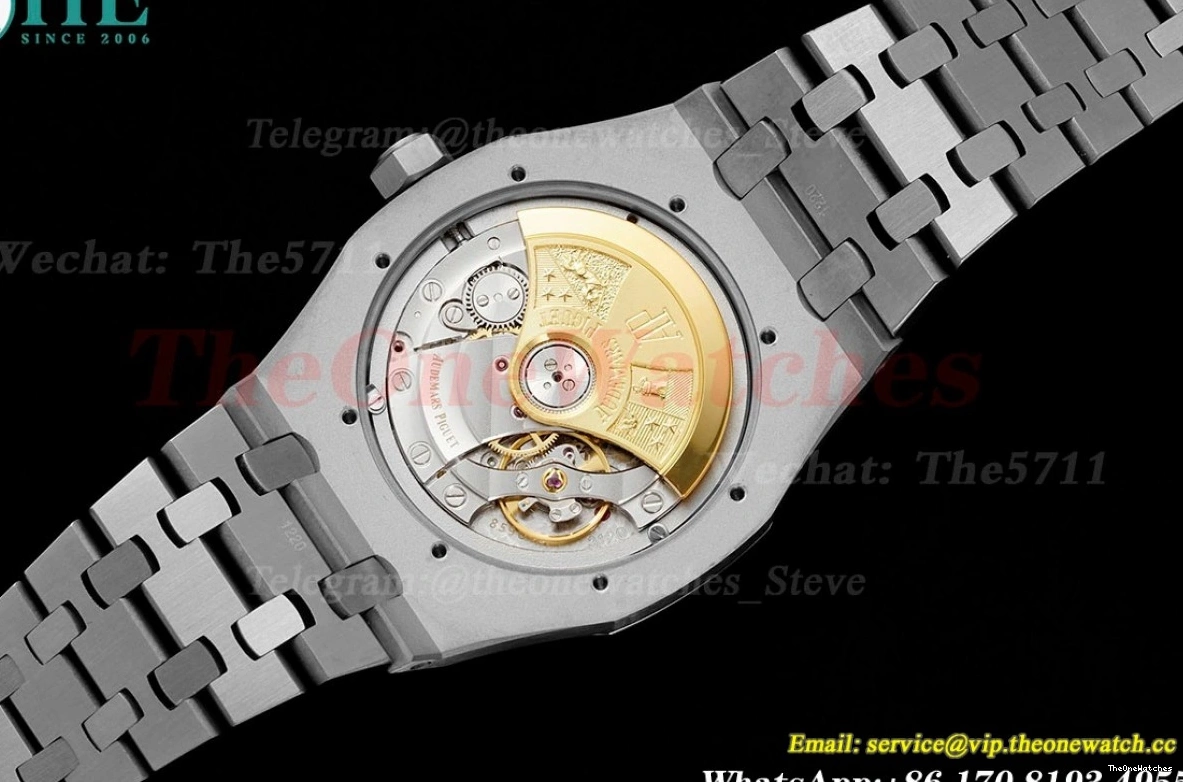 Royal IPF 37mm Super Dia Dial SS SS Clone SA3120 Oak White 15451 0122